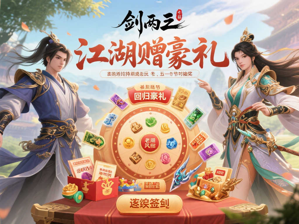 五一畅游江湖 《剑网2》四月新版本今日开启豪礼相赠 五一畅游江湖 《剑网2》四月新版本今日开启豪礼相赠