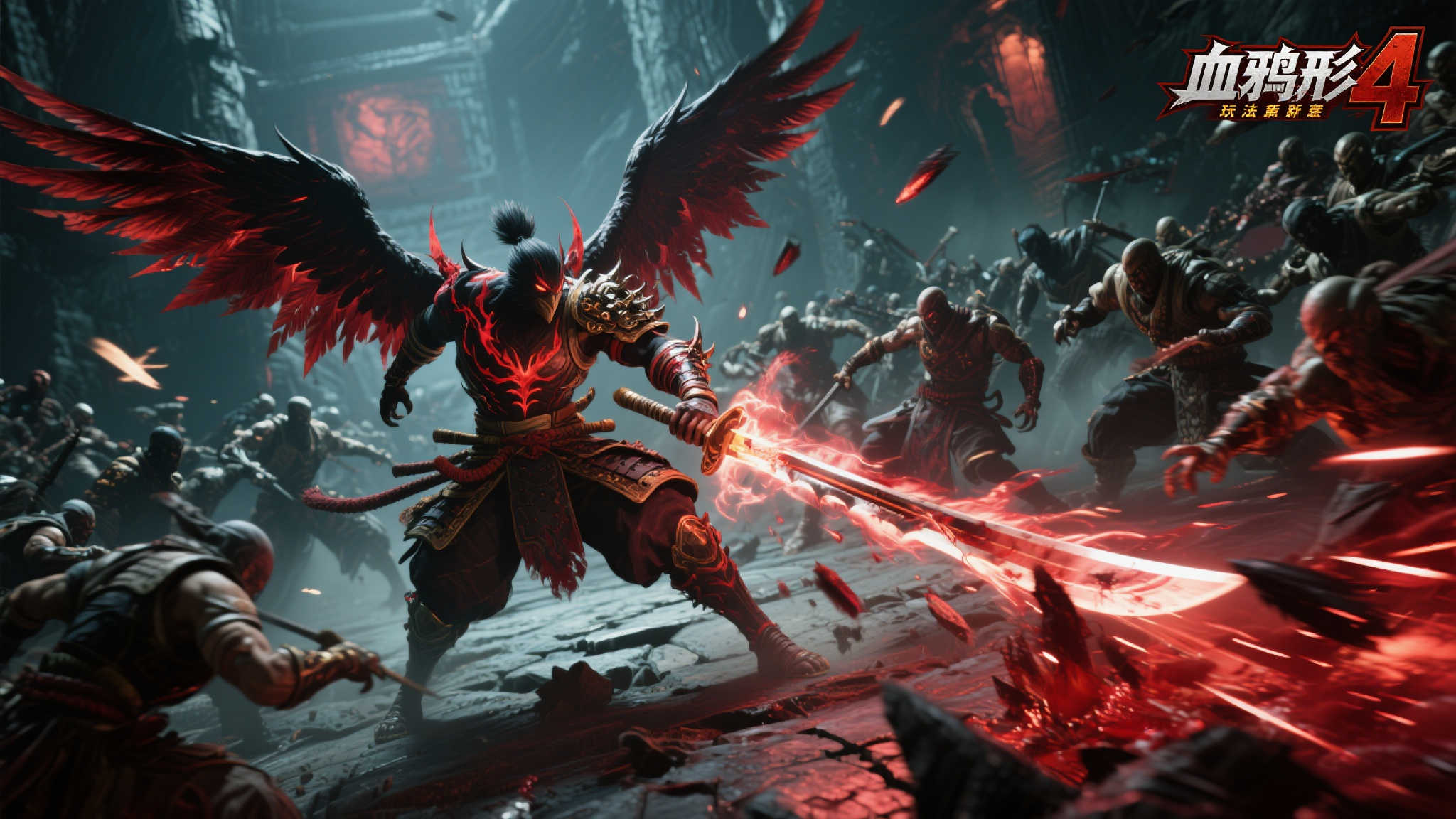《忍者龙剑传4》最新画面曝光:主角“血鸦形态”强势破敌 《忍者龙剑传4》最新画面曝光:主角“血鸦形态”强势破敌