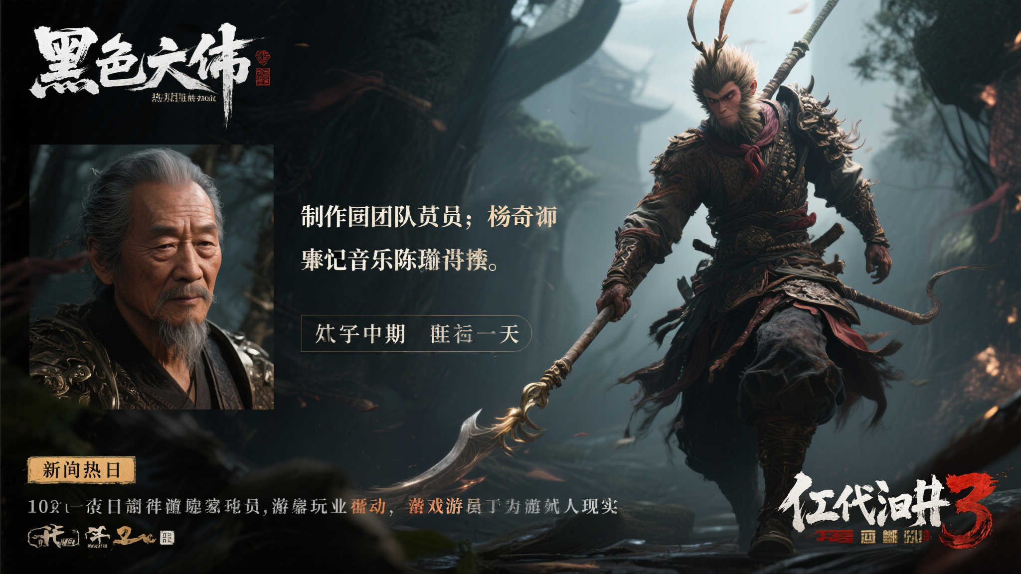 陈彼得辞世杨奇送别,仁王3试玩倒计时开启! 陈彼得辞世杨奇送别,仁王3试玩倒计时开启!