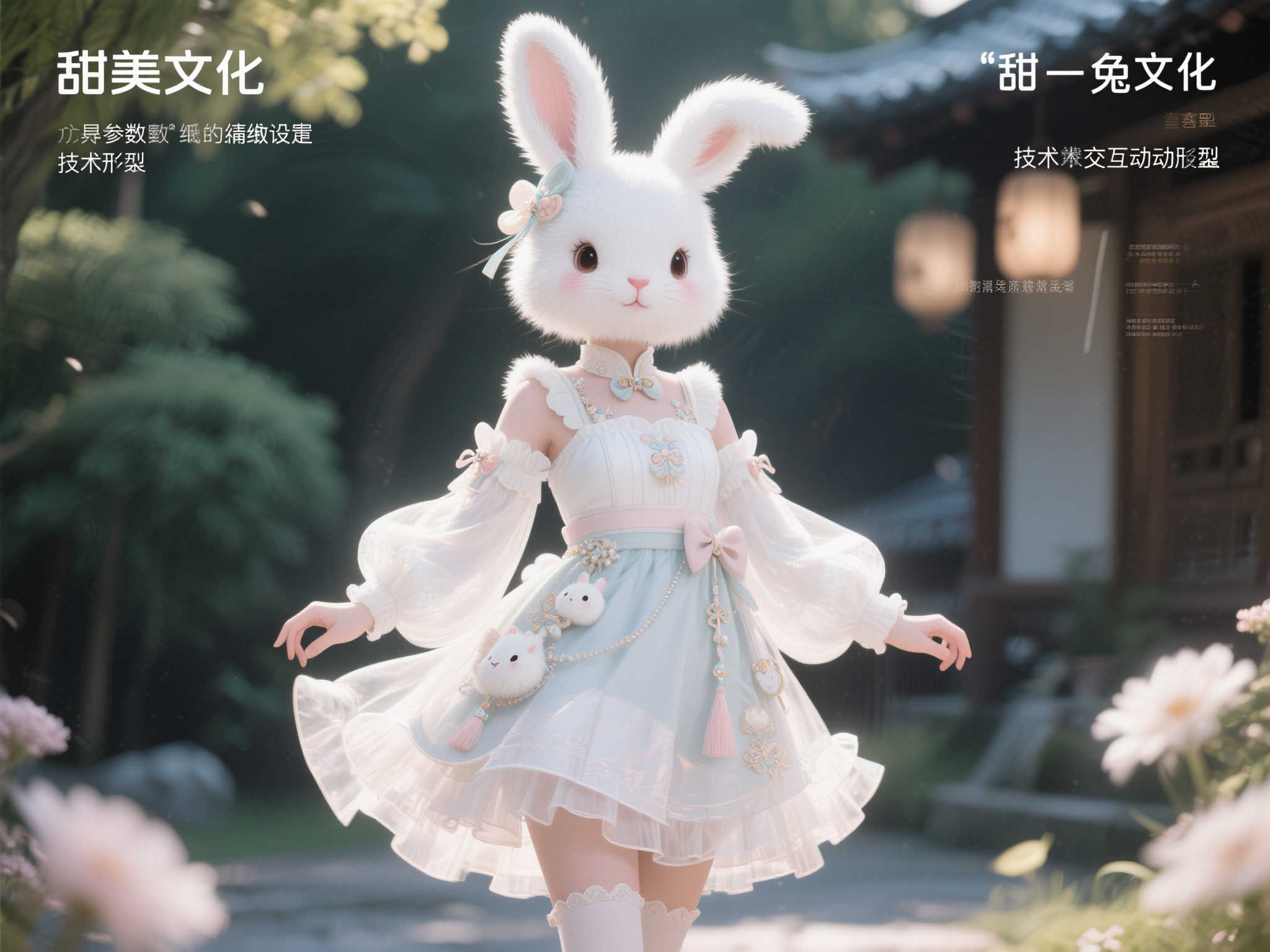 《剑星》伊芙月兔装Mod：萌翻你的心！